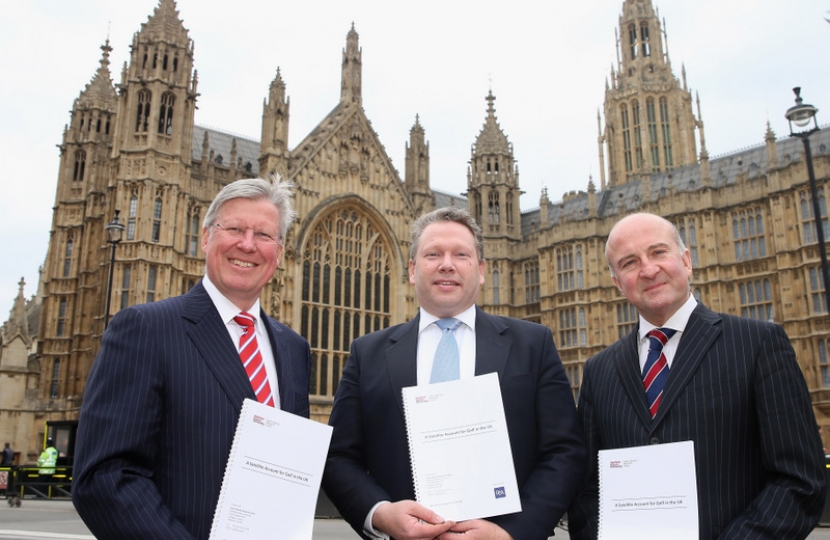 The launch of The All-Party Parliamentary Golf Group