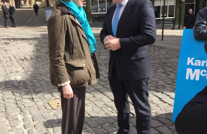 Karl with Rt. Hon Theresa May