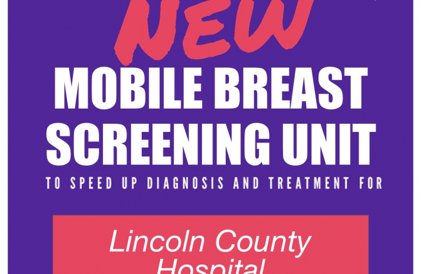 New - Mobile Breast Screening Unit