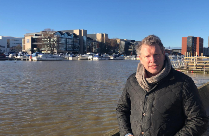 Karl at Brayford Wharf