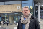 Karl at Lincoln Bus Station