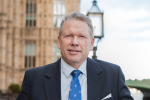 Karl McCartney MP on the terrace at Westminster