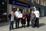 Karl visits the Cancer Research UK Shop