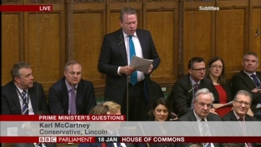 Karl at PMQs