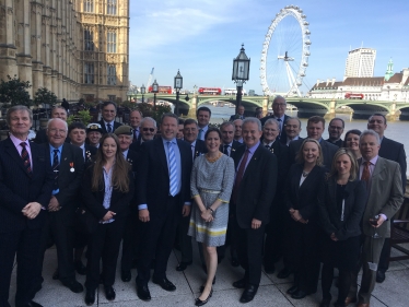 Lincolnshire MP’s welcome Lincolnshire Standard Bearers to Parliament