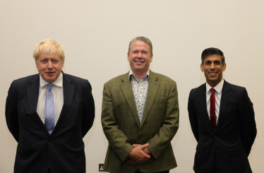 Boris Johnson, Karl & Rushi Sunak