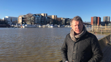 Karl at Brayford Pool